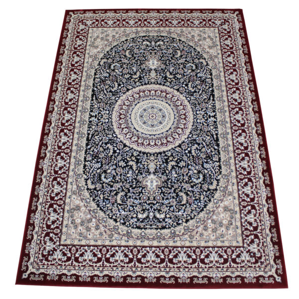 Tabriz - P468C Black Red - 5.3x7.6